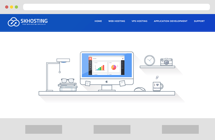 Web Site & Application Development - SK HOSTING